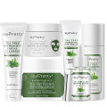 Joypretty 6pcs Face Skin Care Set Tea Tree Extract Acne Removal Improve Pores Face Cream Cleanser Repair Korean Cosmetics Kit - Facial Care Sets & Kits - AliExpress.