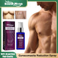 Gynecomastia Firming Spray Male Breast Growth Accelerating Pectoral Muscles Hardening Shrinking Chest Cellulite Reduction Spray.