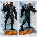 30cm Avengers GK villain Spider Man Venom shrunken version living room computer ornament toy pvc model boxed hand puppet.