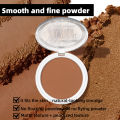 3D Bronzers Matte Wheat Contour Powder Palette Facial Makeup Natural Highlights Contouring Modification Waterproof Long Lasting. 