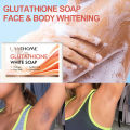 Glutathione Skin Whitening Soap Hand Soap Reduce Pigmentation Fade Black Spot Dead Skin Lightening Brightening Face Glowing Ski. 