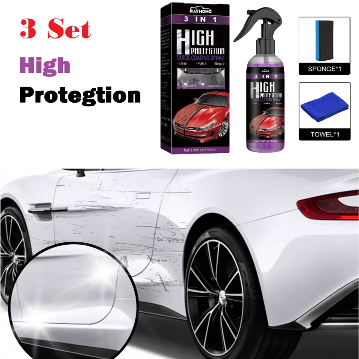 300/200/100ML%20Rayhong%203%20in%201%20High%20Protection%20Quick%20Car%20Coating%20Spray%20cleaning%20repair%20polishing%20Spray%20Coat%20Ceramic%20Coating%20-%20Image%202