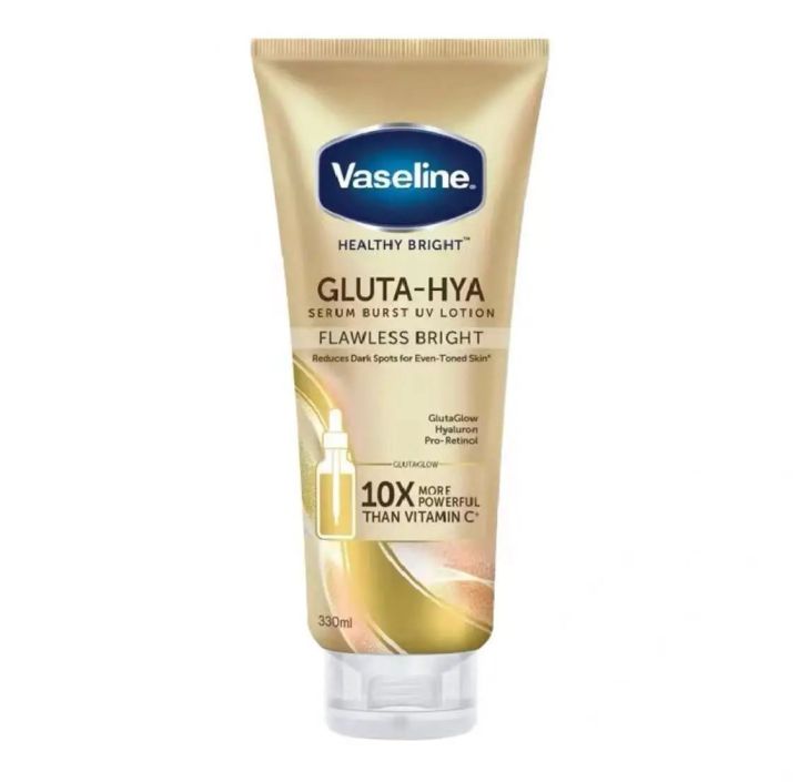 Vaseline Night Whitening Body Lotion 300ml Body Cream Rose Nicotinamide Moisturizing Whitening Radiance Repairing Body Skin Care
