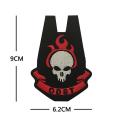 Gesh ODST embroider Hook and loop patch Hell Paratrooper Reflective Badge Game Tactical Morality Badge Household Outsourcing patches phone case. 