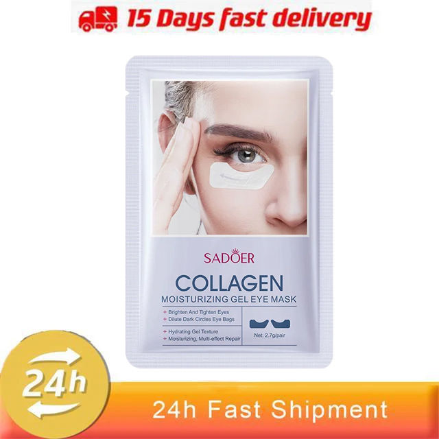Eyes Bag Remove Collagen Eye Patch Instant Fade Fine Lines Dark Circles Fat Particles Moisturizing Anti Puffiness Korea Eye Care