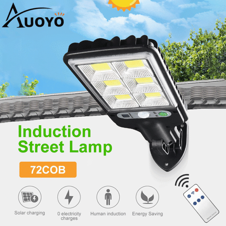 Auoyo%20Solar%20LED%20Street%20Light%20Outdoor%20Lights%20Solar%20Motion%20Sensor%20Flood%20Light%20IP65%20Waterproof%20spotlight%203%20Modes%20Solar%20Street%20Lights%20with%20Smart%20and%20Remote%20Control%20Wall%20Lights%20for%20Garden%20-%20Image%202