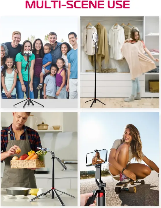 ULANZI%20MA09%20Extendable%20Phone%20Tripod,%2071"%20Selfie%20Stick%20Phone%20Vlog%20Tripod%20Stand%20Quadrapod%20with%20All%20in%201%20Phone%20Clip,%20Travel%20Tripod%20Phone%20Holder%20with%20Rechargeable%20Remote%20-%20Image%206