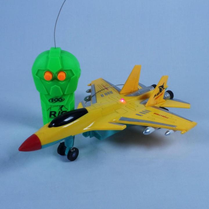 Remote Control Fighter Plane-Forward and Backoff Turn Control