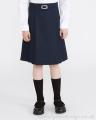 Black Cotton School Long Socks.