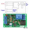 DC12V LED Display Countdown Timing Timer Turn OFF Relay Switch with a LED Display High Precision.
