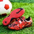 Childrens Football Shoes for Boy Turf Training Outdoor Sports Fast Soccer Tenis Pro Original Society Football Boot for Kids. 