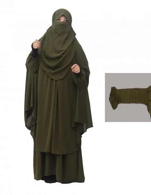Ladis%20Fissionable%20%20Khimar%20Borka%20With%20Sckart%20For%20Woman%20(Full%20Set)%20-%20Image%203