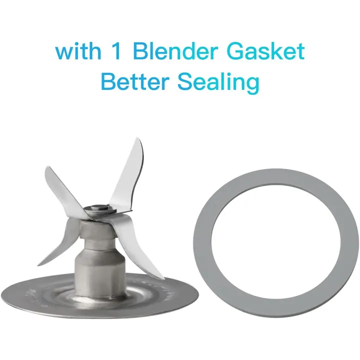 Blender%20Ice%20Blade,%20Compatible%20for%20Blender%20Replacement%20Parts%20Includes%201%20Blender%20Gasket%20Mixer%20Accessories%20-%20Image%202