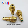 Brass Siphon Waste Oil Burner Nozzle, Diesel Heavy Fuel Jet, Cone Spray, Air Atomizing, Industry Boiler Combustion Injector. 