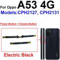Power Button + Volume Side Button For OPPO A53 A53S A54 A54s A74 4G/5G Up Down Volume Power Side Keys Flex Cable Parts. 