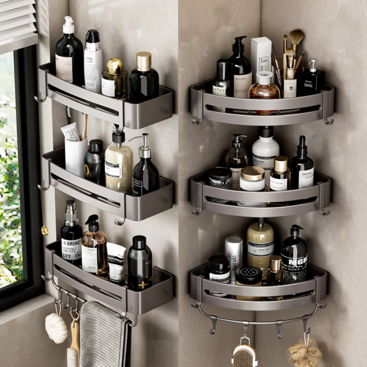 1/2/3pcs%20Bathroom%20WC%20Wall%20Shelf%20Triangle%20Shower%20Storage%20Rack%20Bath%20Shampoo%20Wall%20Free%20Punching%20Black%20Aluminum%20Toilet%20Corner%20Shelf%20-%20Image%207