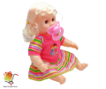 Cute Baby Girl Shape Music And Talking Doll Best Gift For Children.