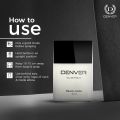 DENVER - Black Code Perfume| Eau de Parfum - For Men |Long Lasting Luxury Scent Fragrance - 60ML. 