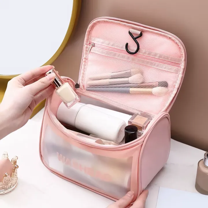 Waterproof%20Travel%20Makeup%20and%20Cosmetic%20Bag%20%20for%20Women%20Transparent%20Women%20Washbag%20Toiletry,%20Cosmetic%20Washbag%20Organizer%20PVC%20Handbag%20-%20Image%202
