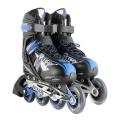 Action inline roller skate shoes Black Blue Fitness Centre Bd. 