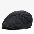 British retro octagonal cap men's cap ladies beret fashion casual hat.