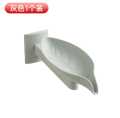 Creative Leaf Soap Dish Bathroom Non-Punch Wall Mounted Soap Dish Rack Toilet Drain Laundry Soap Dish Shelf.