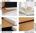 Daily Journal sketch Book Brown cover Notebook with Elastic Band.