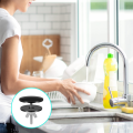 2 Pieces 2 inch Kitchen Sink Hole Cover Faucet Hole Cover Stainless Steel Kitchen Sink Tap Hole Plate Stopper Cover.