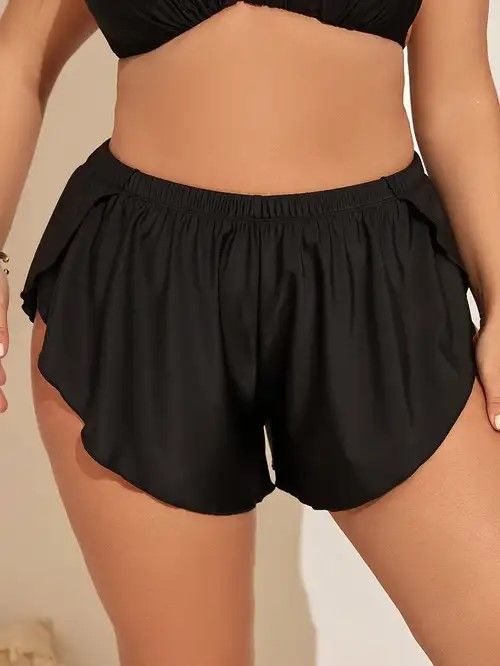 Ladies%20Silk%20Home%20Wear%20Shorts%20%7C%20Soft%20Touch%20Comfortable%20Fabric%20-%20Image%202