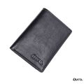 Avro Classic Bifold Wallet With Inner Zipper Pocket Black Wallet For Men Made By 100% Cow Leather Money Bag For Man. 