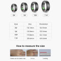 2024 Original Xiaomi R02 Smart Ring Military Grade Titanium Steel Shell Health Monitoring IP68 3ATM Waterproof Multisport Mode. 