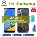 LCD With Frame For Samsung Galaxy A7 2018 A750 A750F A750G Display Touch Screen Digitizer Assembly Replacement Parts. 