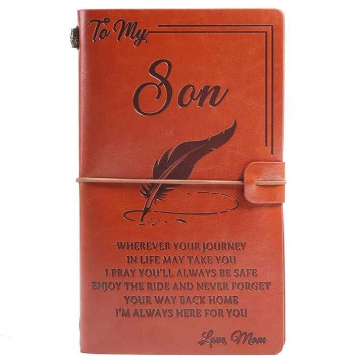 Leather%20Notebook%20To%20My%20Daughter%20Retro%20Diary%20Handmade%20Notebook%20To%20My%20Son%20Travel%20Journal%20Leather%20Journal%20for%20To%20My%20Daughter%20To%20My%20-%20Image%207