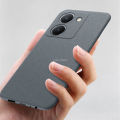 For Vivo Y36 Y27s 4G Case Soft Sandstone Slim Matte Back Cover.