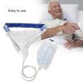 Urine Collector Silicone Adults Man Woman Elderly Urinal with Urine Catheter Bags. 