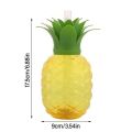 Lovely Food Grade Plastic Summer Straw Cup Cartoon Fruit Strawberry Pineapple Watermelon Water Bottle Drinkware Gift Water Bottles.