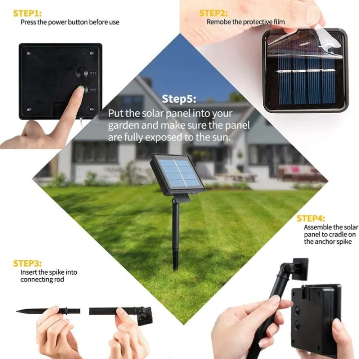 Outdoor%20Solar%20String%20Lights%201/2%20Pack%20Waterproof%20Solar%20Powered%20Fairy%20Lights%208%20Modes%20Solar%20Copper%20Wire%20Fairy%20Lights%20for%20Xmas%20Patio--1Pack-Purple--USB-3M%2030LED%20-%20Image%207