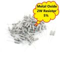 10Pcs- Resistor 100 Ohm 2W 5% Metal Oxide Resistor High Quality. 
