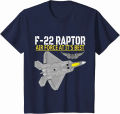 The F-22 Raptor. Air Force Aviation At Its Best. Men T-Shirt Short Sleeve Casual Cotton O-Neck Summer Tees. 