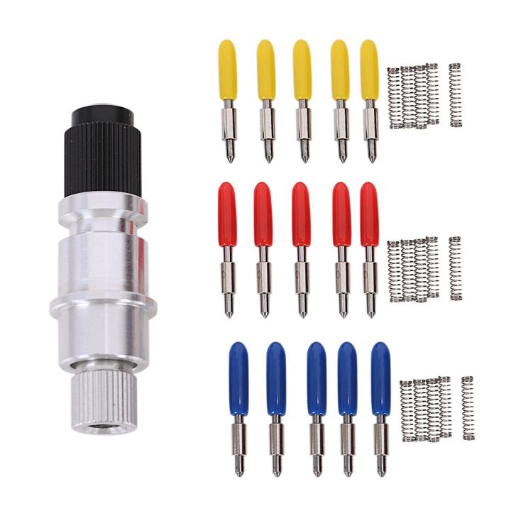 16Pcs%2030/45/60%20Degree%20Graphtec%20Cb15%20Cb15U%20Vinyl%20Cutter%20Blade+Holder%20-%20Image%202
