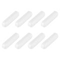 8Pcs 8mmx30 mm PTFE Magnetic Stirrer Mixer Stir Bar Stir Rod Magnetic Laboratory Bar Stir Plate Bar Stir Plate Magnet. 