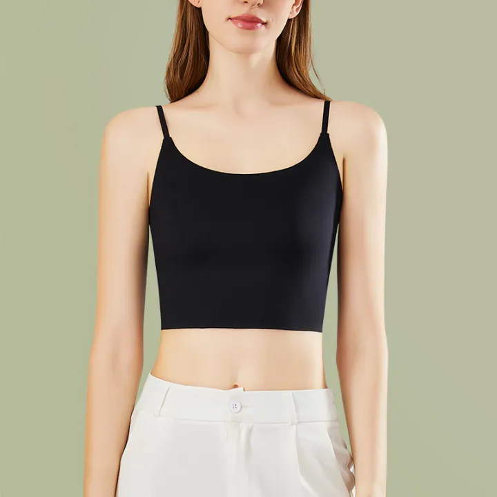 Beauty%20Back%20Sling%20Vest%20Women's%20One-Piece%20Bra%20with%20Chest%20Pad%20Ice%20Silk%20Inner%20Wear%20Summer%20Tube%20Top%20Underwear%20Outer%20Wear%20-%20Image%206