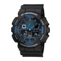 Casio G-Shock GA-100-1A2DR Analog-Digital Watchfor Men -Black. 