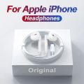 Original Headphones For Apple iPhone 14 13 12 11 Pro Max Wired Earphones X XS XR 7 8 6 Lightning Bluetooth Earplugs Accessories. 