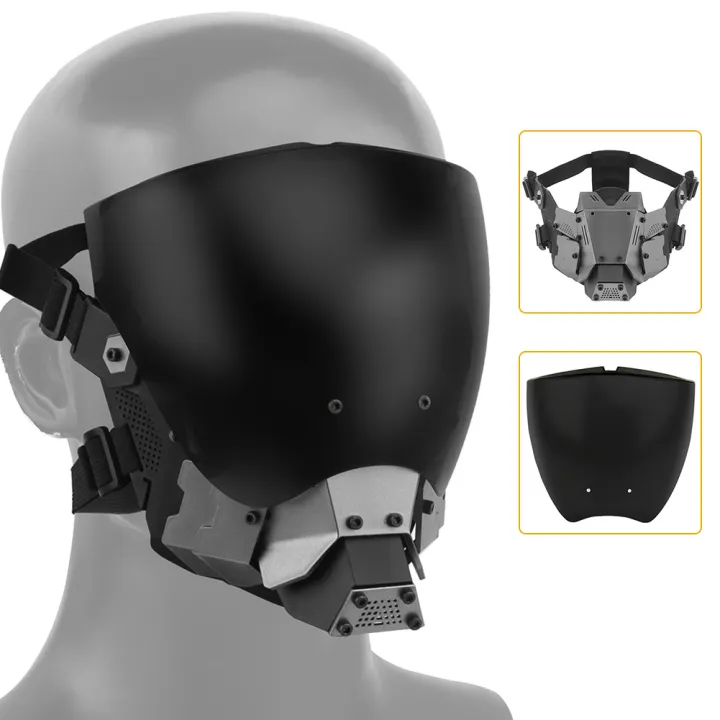 Cyberpunk%20Cosplay%20Mask%20Party%20Prop%20Airsoft%20Paintball%20CS%20Wargame%20Sports%20Mask%20Double%20Sided%20Anti-fog%20Lens%20Protective%20Gear%20-%20Image%205