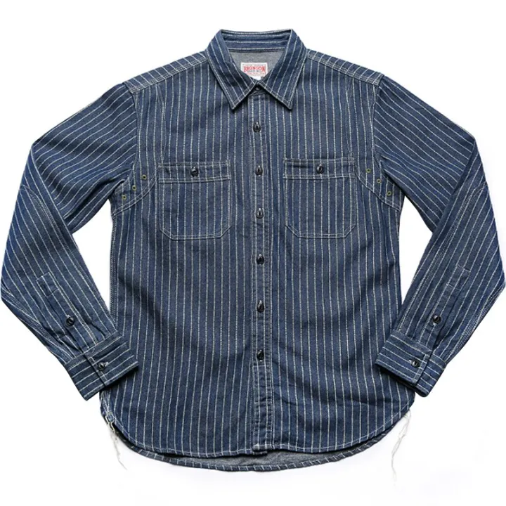 Non%20Stock%20Wabash%20Dot%20Striped%20Shirt%20Vintage%20Style%20Button%20Down%20Workshirt%20For%20Men%20-%20Image%204