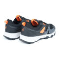 Sprint Black Synthetic and Mesh Sneakers for Men. 