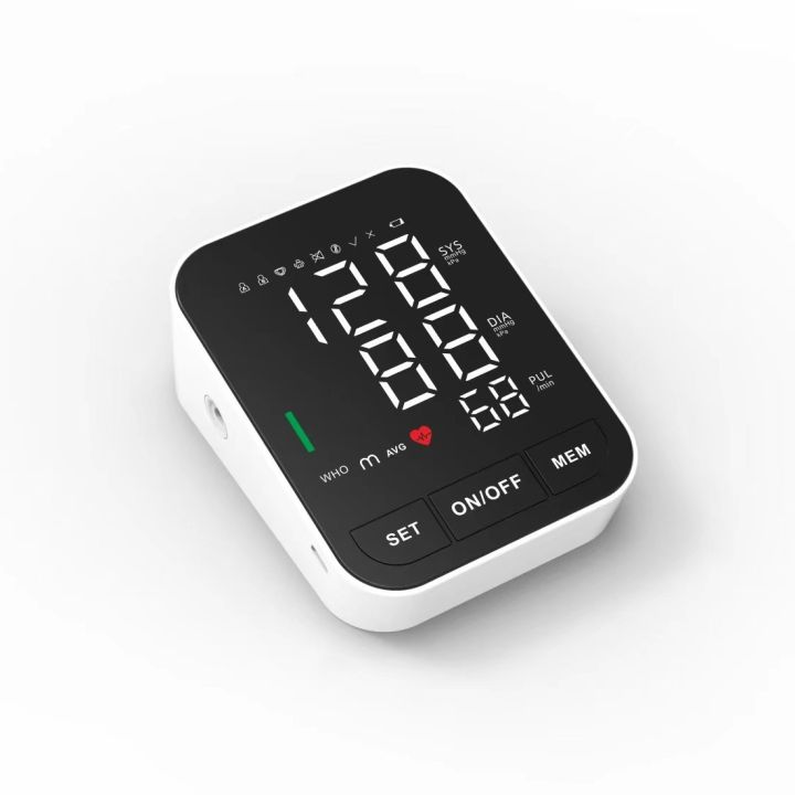 Black Crescent Key - Digital Upper Arm Blood Pressure Monitor