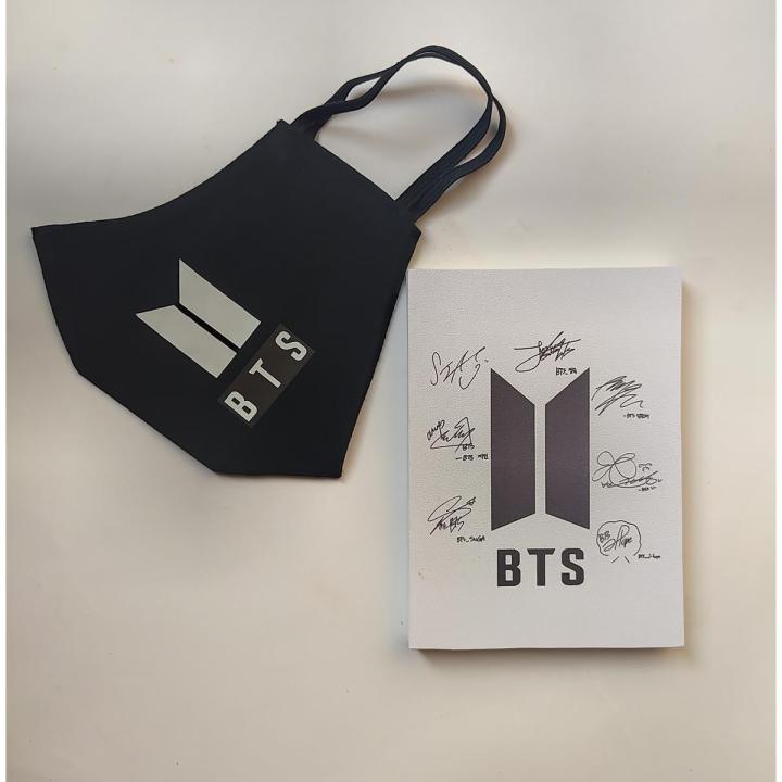 BTS Notebook combo (5.5"/4" size notebook)