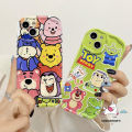 Cute Brand Disney Toy Story Buzz Lightyear Case For Redmi 12C 10 A1 9A 10C 9C 10A 12 9T A2 9 Note 10 11s 8 9 10s 12 11 Pro Max Poco M3 X5 Mi 12 11 Lite Strawberry Bear Winnie Soft Cover. 